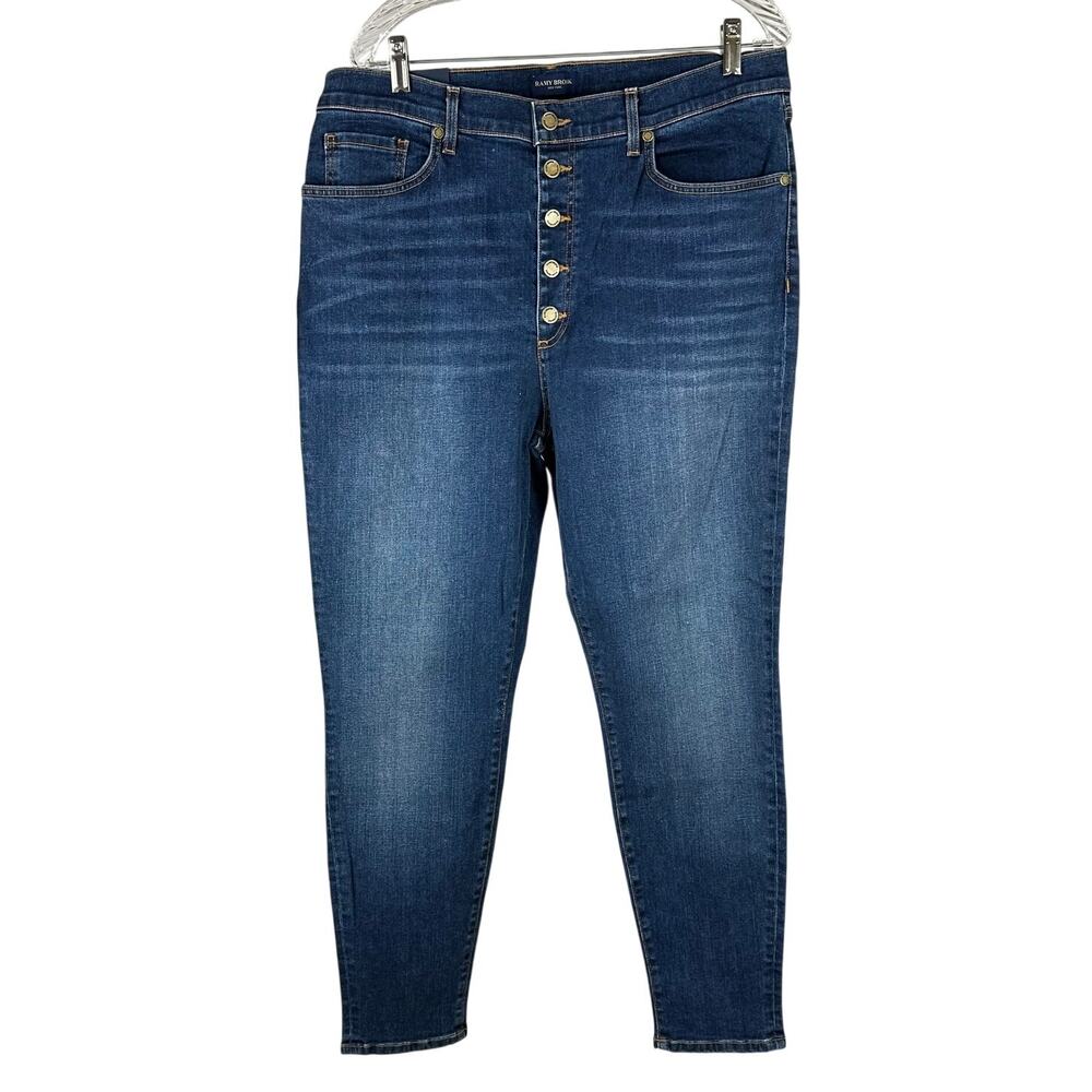 Ramy Brook Karlie High Rise Skinny Jeans Medium Wash Women's Size 36 NWT